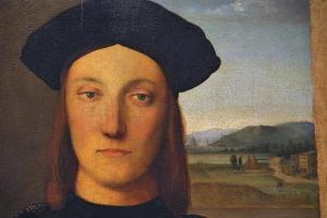 02 - Firenze col - 30 - Ritratto di Guidobaldo da Montefeltro di Raffaello Sanzio
