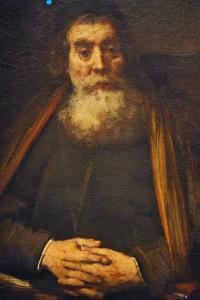 02 - Firenze col - 41 - Ritratto di Rabbino di Rembrandt